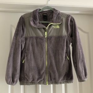 Grey North Face Fleece Jacket